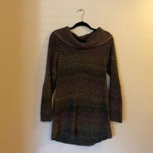 Prana Cowl Neck Sweater Dress